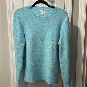 J. Crew Women's Sky Blue Crew Neck Sweater